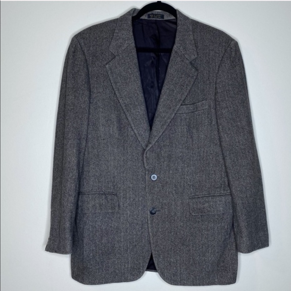Robert Stock camel hair blend blazer